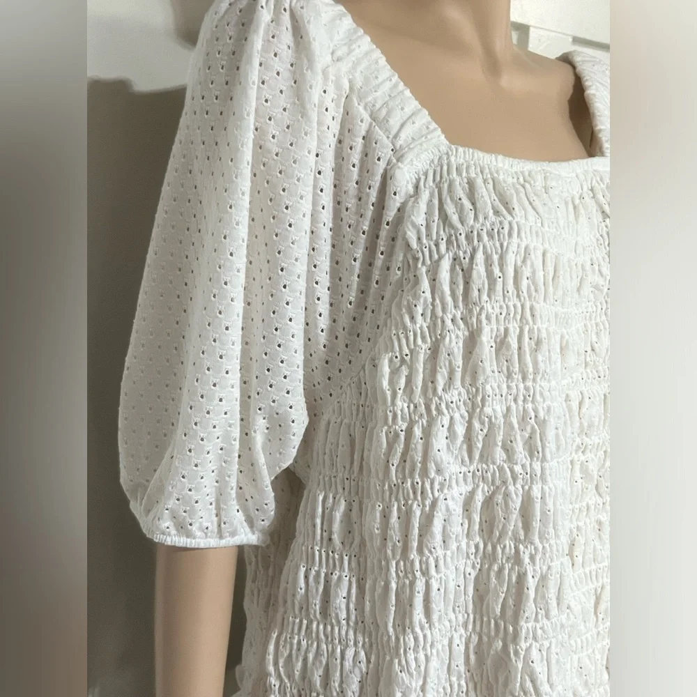 BB DAKOTA Steve Madden Smock My Way Top Womens Size 3X NWT